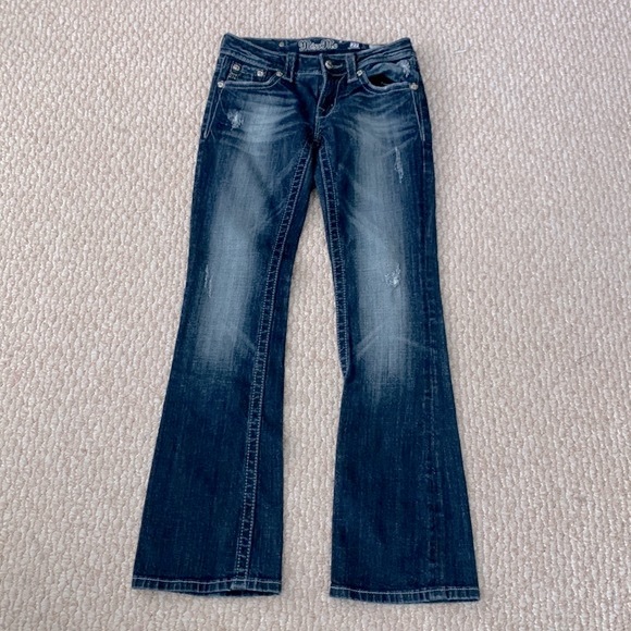 Miss Me Embellished Paisley Bootcut Jean - Picture 4 of 16